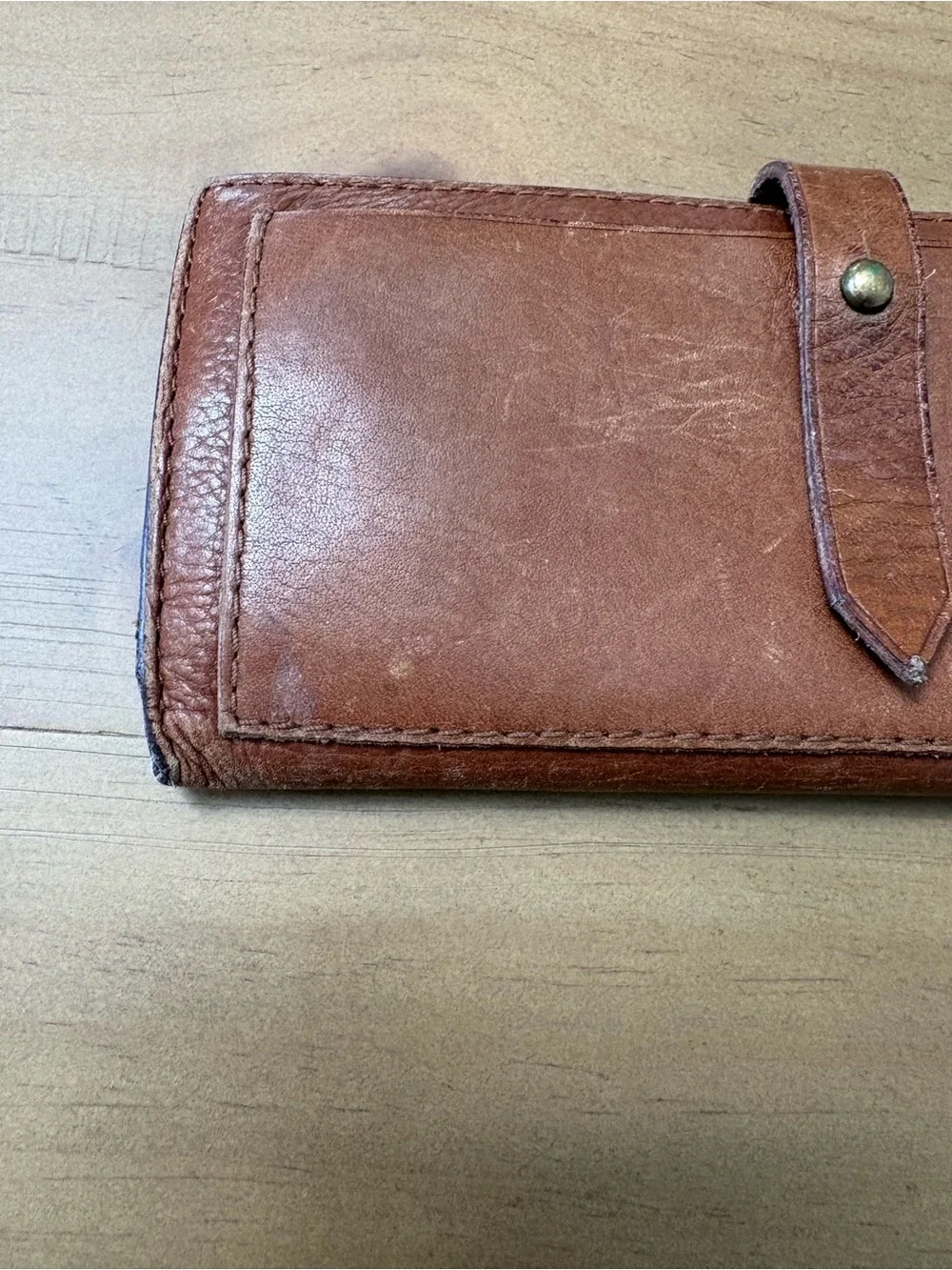 Madewell Leather Wallet - Medium Brown - Picture 2 of 9